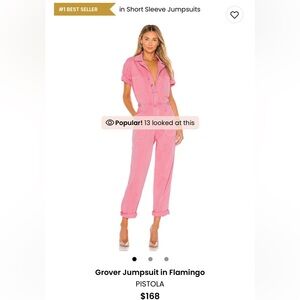 Pistola pink jumpsuit